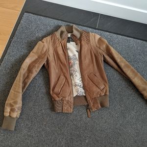 Mackage leather jacket jerry xs